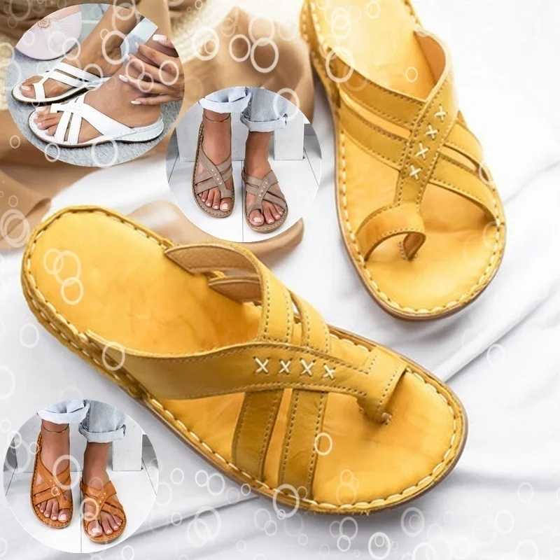 leather wedge flip flops