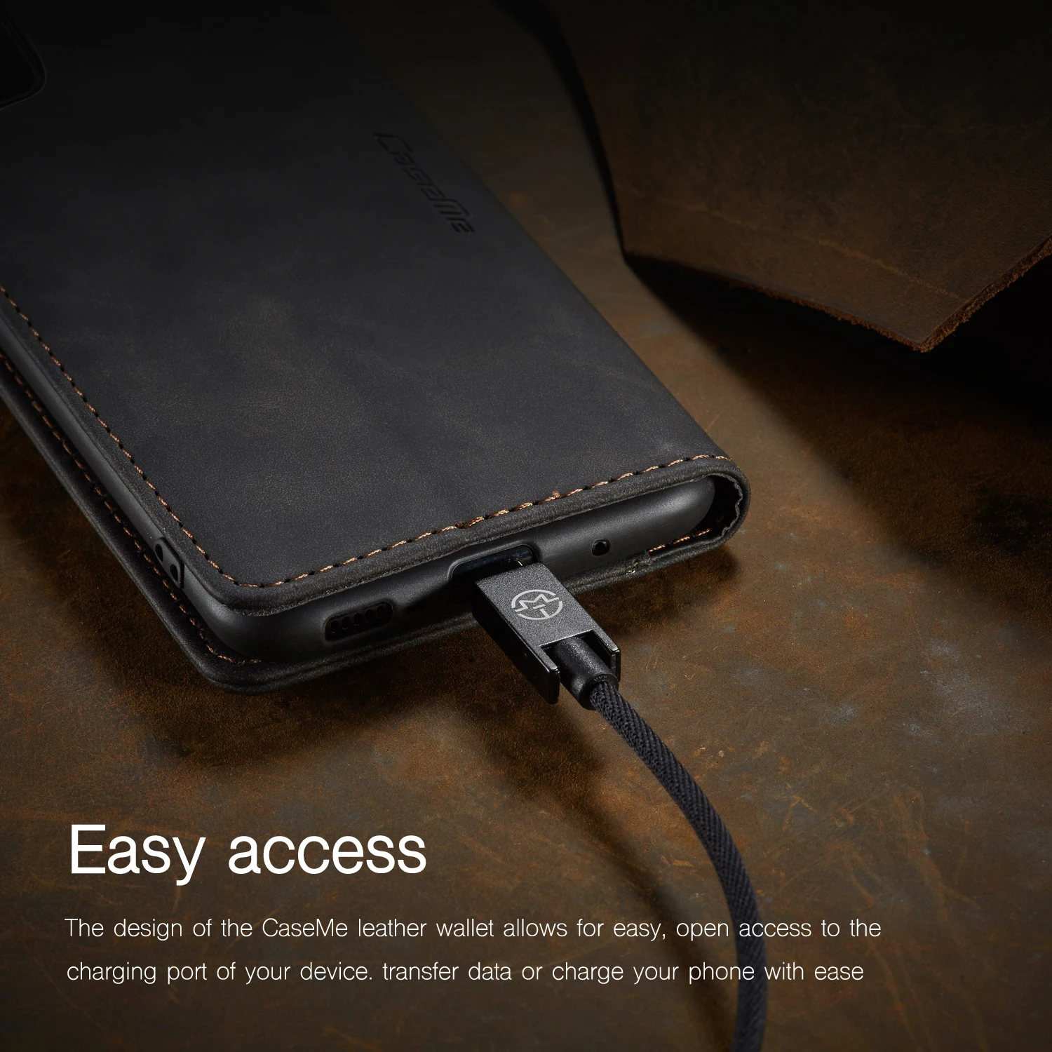 Premium Flip Magnetic Leather Wallet Phone Case Cover