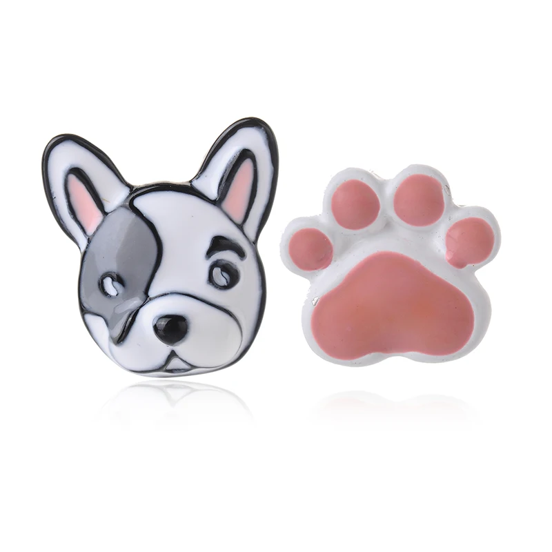 Aretes De Mujer Oorbellen серебряные серьги собака и лапа серьги оптом ювелирные изделия для женщин детские мужские серьги