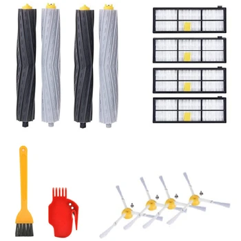

for IRobot Roomba 800, 865, 860, 870, 871, 880, 896, 960, 965, 980 Vacuum Kit Supplementary Extraction Filter Side Brush