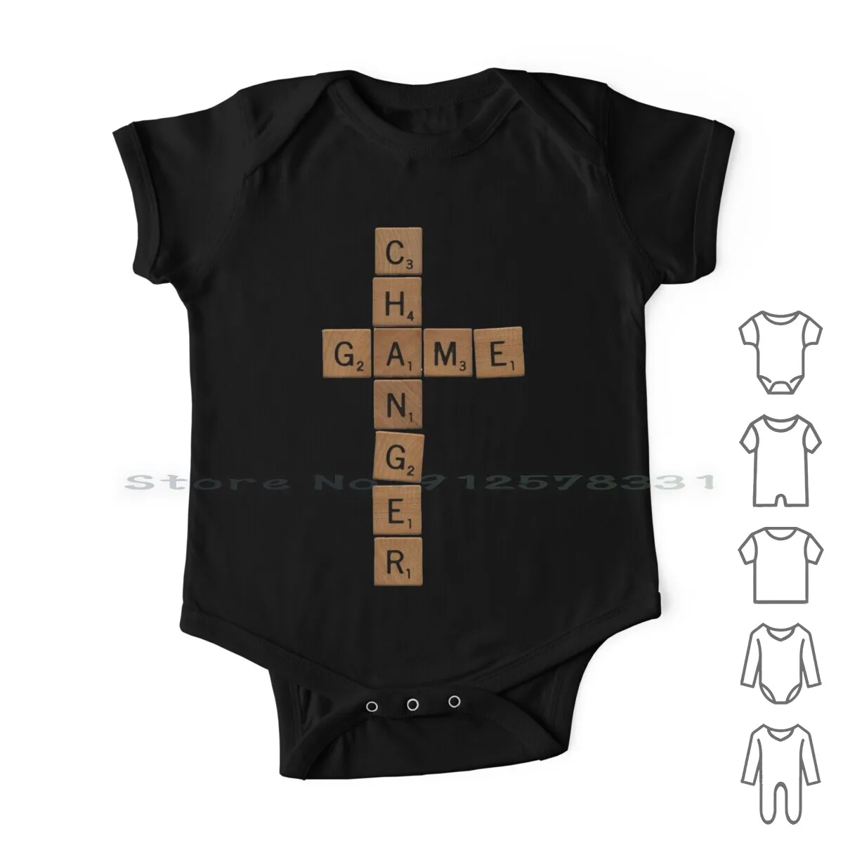 Game Changer Neonato Vestiti Pagliaccetti Tute In Cotone Changer Scrabble Sport Kid Giochi Da Tavolo Infantile Manica Lunga