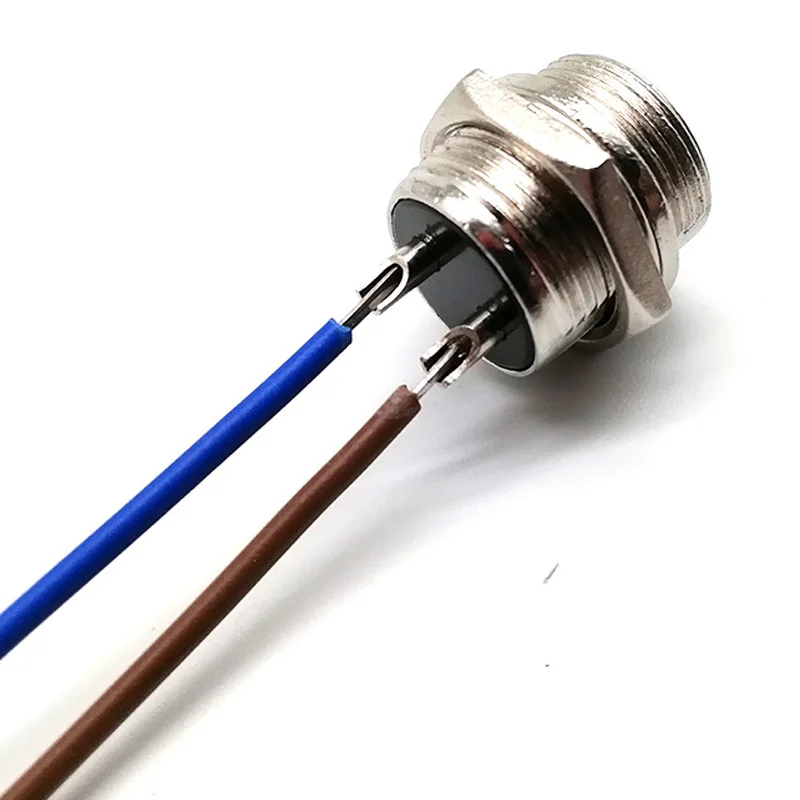 GX12 GX16 Butt Joint 2/3/4/5/6/7/8/9/10 Pins Waterproof Aviation Plug Socket Connector With 18cm Wire Cable Connector Air Plug