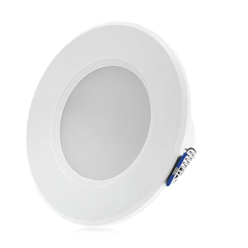 

CLAITE 1pcs 2pcs 3W 8 LED Ceiling Down Light AC220V White for Hotel Home Living Room Exhibition Easy Installation