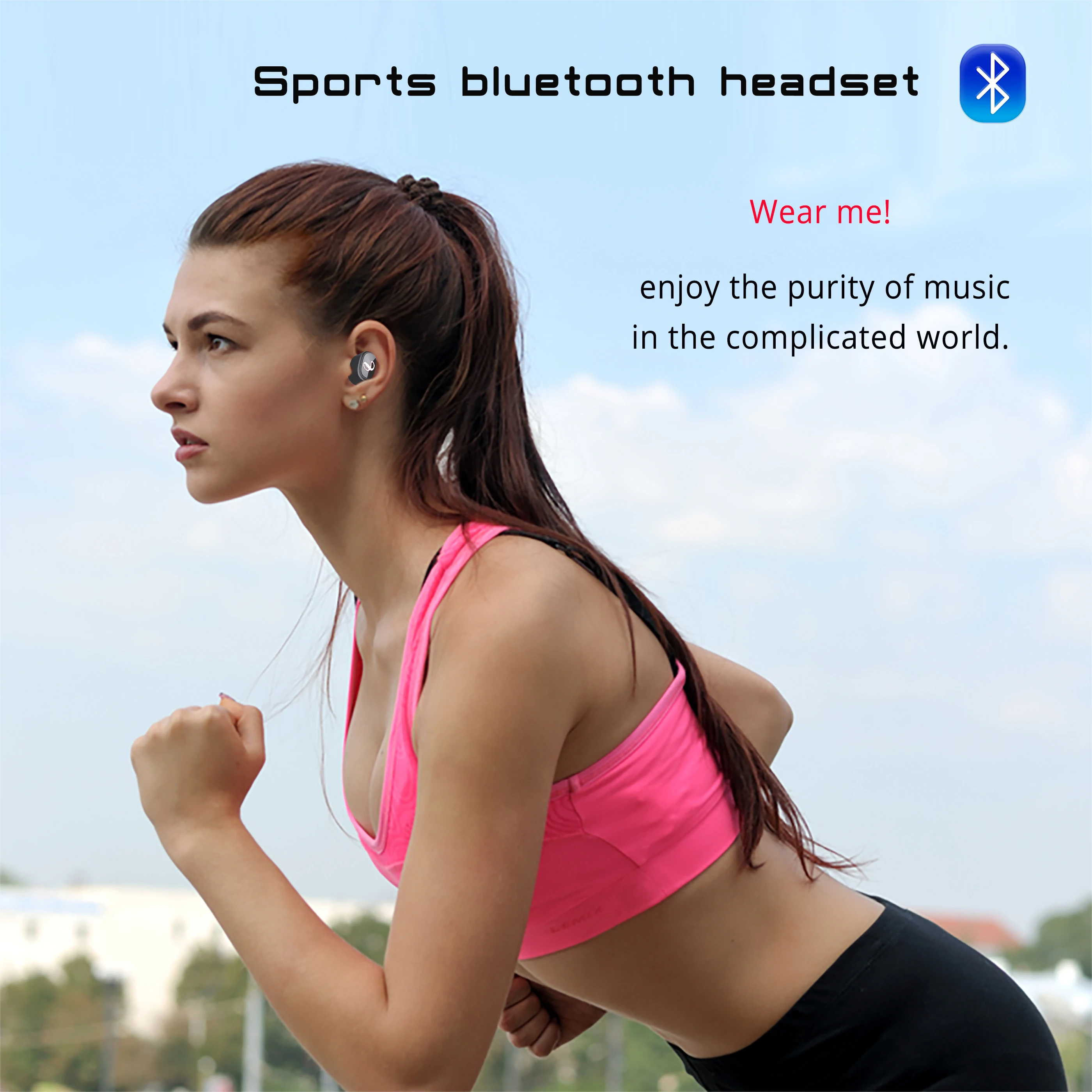 Tws 6, беспроводные наушники, bluetooth наушники, настоящие наушники, вкладыши, игровая гарнитура, с шумоподавлением, чехол, hands free