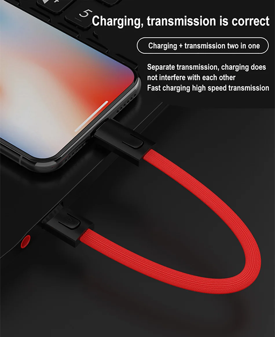 YKZ USB кабель для iPhone/type-C/Micro usb зарядный провод брелок аксессуар портативный зарядный кабель для синхронизации данных зарядное устройство Microusb