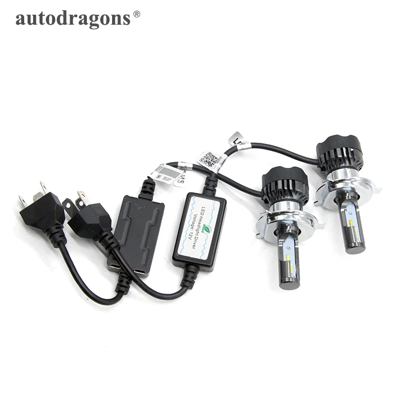 Autodragons T6 серии лампы для передних фар 10000LM яркие фары H1/H3/880/881/H7/H9/H10/H11/9005/9006/H16/5202/9003/9007/H4/H13