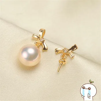 

Earrings Accessories For Women DIY Jewelry Making DIY Handmade Pearl Ear Hook Party Silver Unique 2019E013