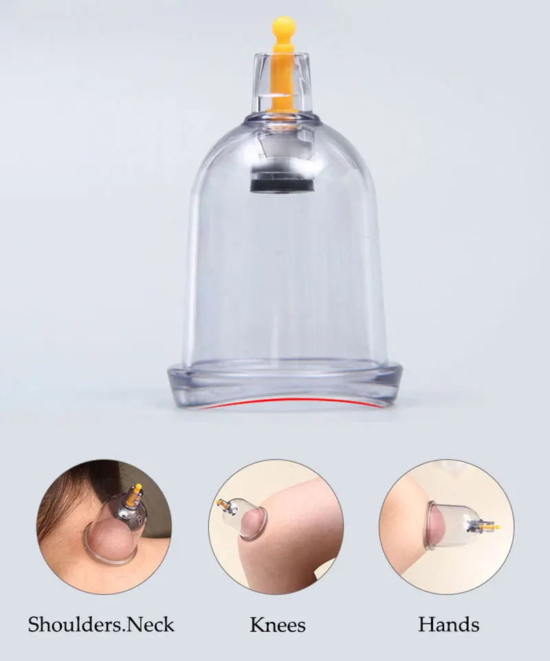 cupping therapy set Vacuum Cupping Set Suction Cups Massage Physiotherapy Jars Chinese Medicine Anti Cellulite For Body Massager 6
