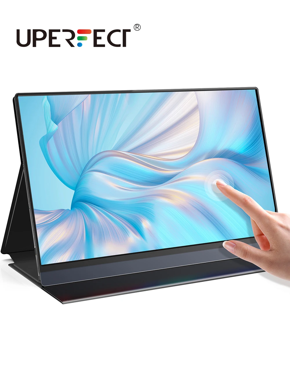 15.6inch Touch Portable Monitor Usb C Touchscreen Display With Battery Samsung Emui Laptop Switch Ps4 Ps5 - Lcd Monitors - AliExpress