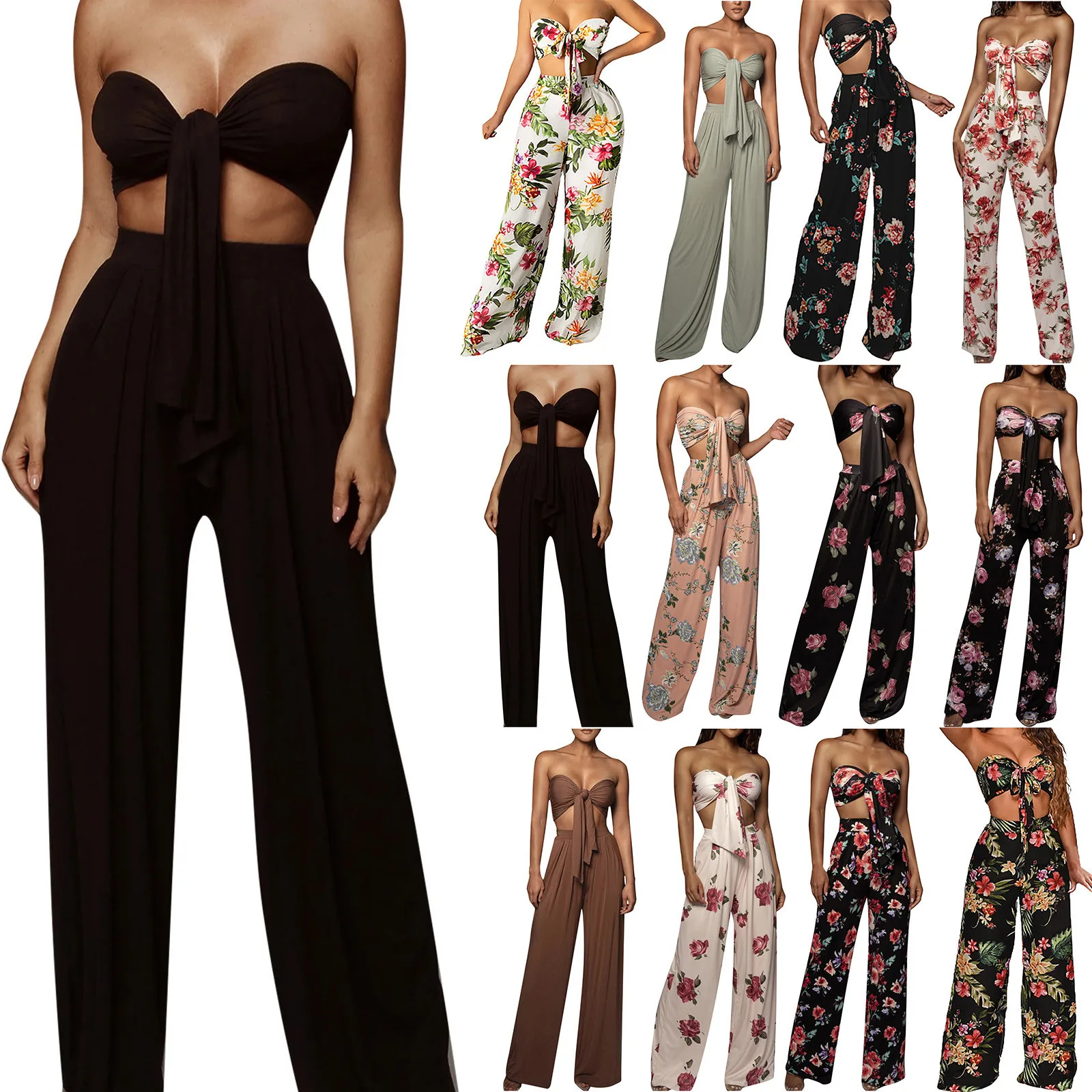 New 2 Piece Sets Women's Sports Fitness Suit Two Piece Crop Top T-Shirt Leggings Pants Gym Suit 2021 summer Top Trousers шорты 1