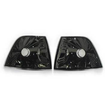 

Smoke Lens Front Parking Light Turn Signal Indicator No Bulb Easily Installation Personal Car Elements for BMW E36 318i M3