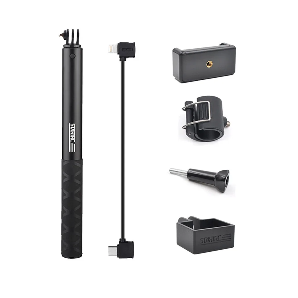 Держатель сотового телефона Монтажная скоба для DJI OSMO Карманный ручной 3-осевой и портативный монопод с шарнирным замком стабилизатор штатив расширения Комплект аксессуаров