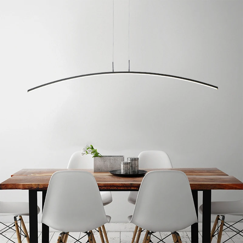 

LED black white Pendant Lights and Pendant Lamps For Dinning Study kitchen room Suspension Luminaire New Modern Hanging Lamp