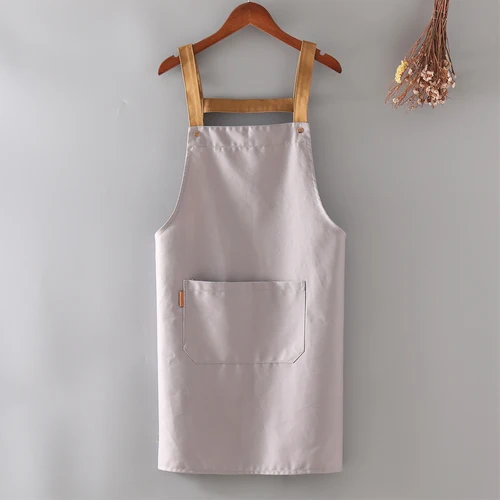 Kitchen Apron Household Kitchen Home And Abroad Pure Cotton - Temu