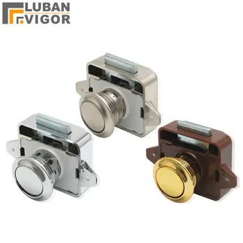 

Factory direct sales,Keyless RV yacht funiture small button lock,Drawer lock furniture lock push lock,easy to install