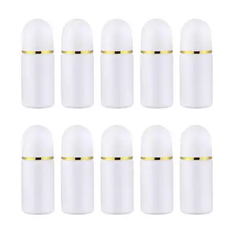 

10PCS Empty Perfume Glass Roll On Bottle Essential Oil Roller Bottles Portable Mini Bottle