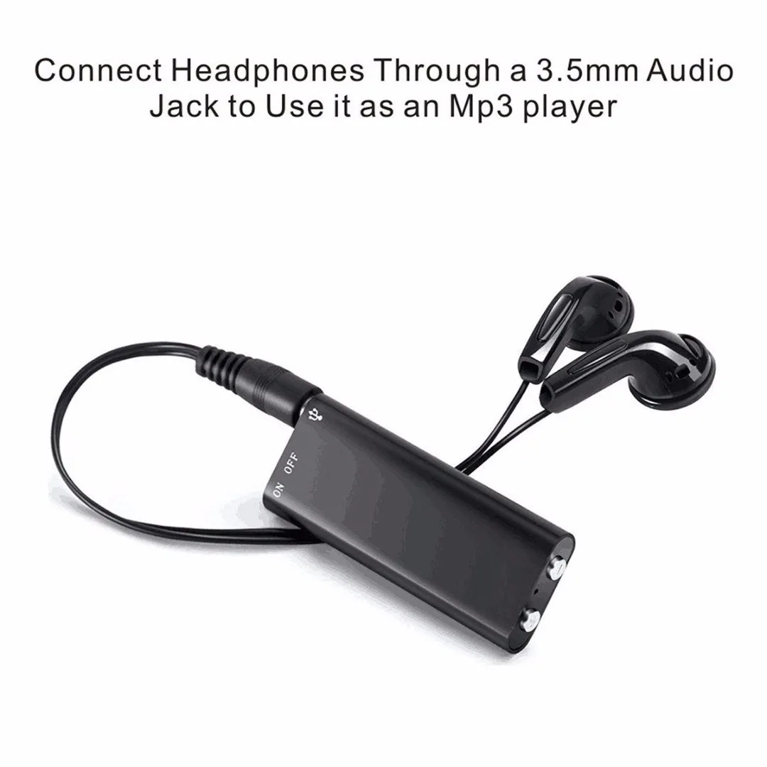 Цифровой звуковой диктофон 8 ГБ mp3 плеер USB флэш накопитель профессиональная