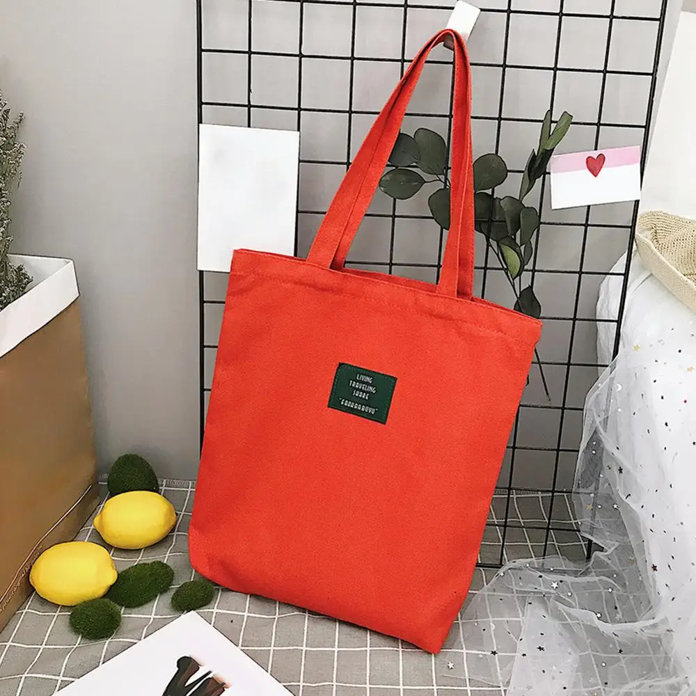 

Shoulder Bags For Women Casual Big Shoulder Handbags Women Canvas Top-handle Book Bags Girls Leisure Solid Color Large Totes