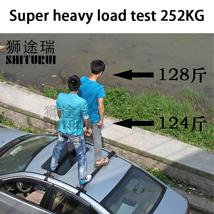 Автомобильная стойка для багажа перекладина крыши общий алюминиевый сплав