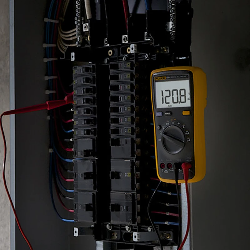Fluke F15B+ цифровой мультиметр высокоточный автоматический портативный мультиметр