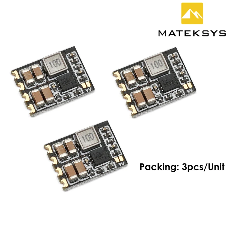 Понижающий регулятор MATEK 10x14 мм Micro BEC 6-30 в до 5 В/9 В-ADJ для радиоуправляемых моделей