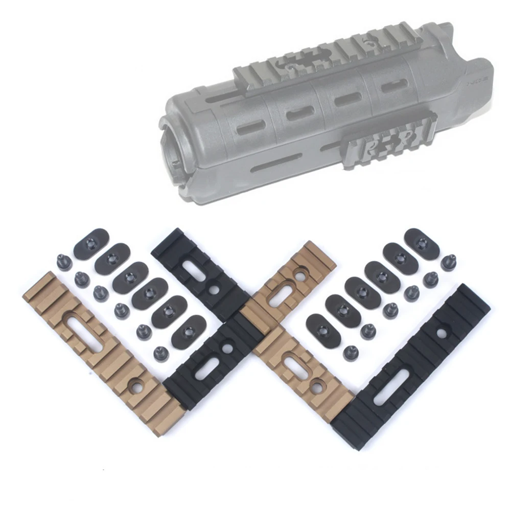 

Tactical 4Pcs/Pack Airsoft Hand guard MAGP MOE Metal Rail Cover Panel fit M-lok Keymod 20mm Picatinny Rails System Accessories
