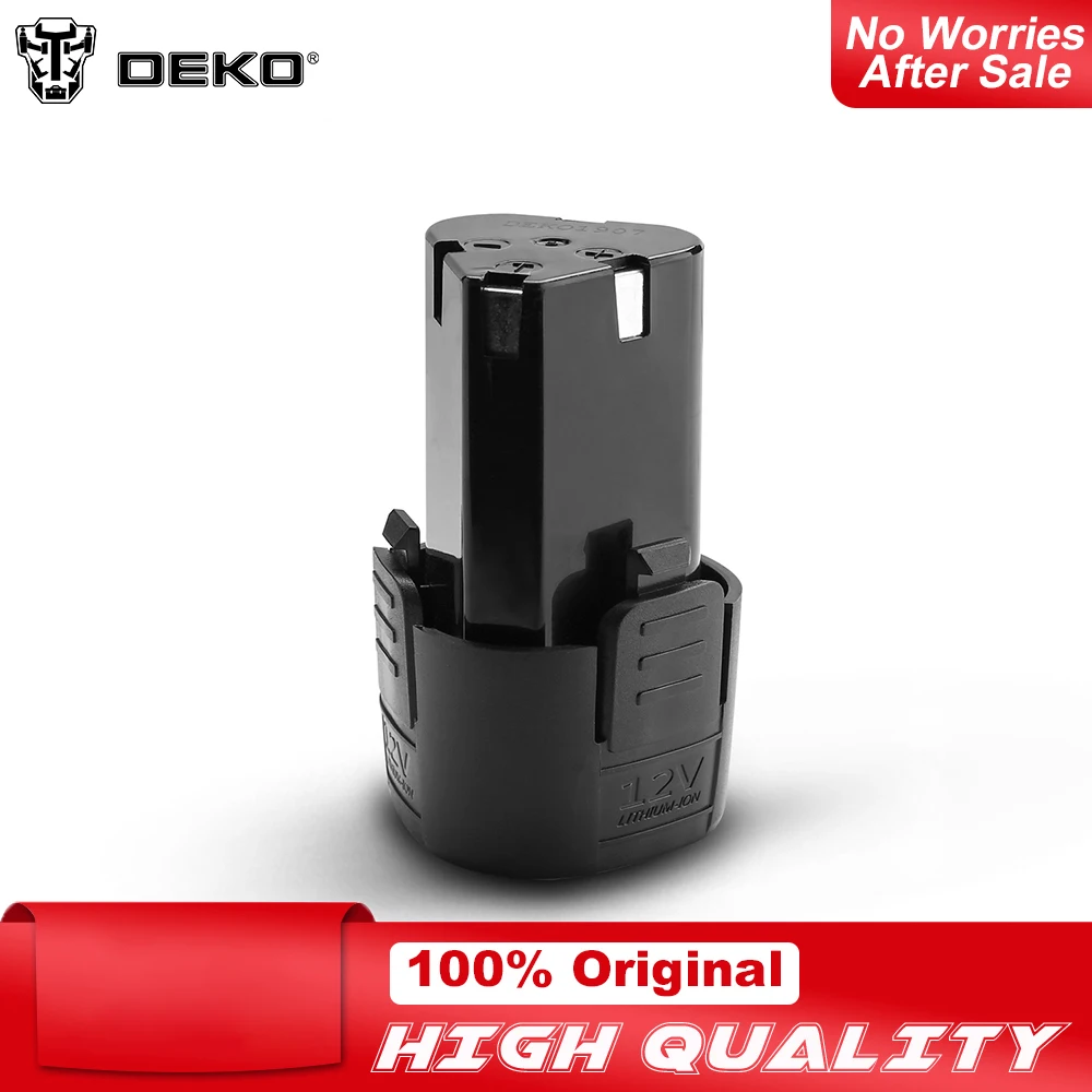 DEKO Battery12V 12V комплект литий ионных батарей для Banger аккумуляторной