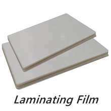 Прозрачный глянцевый однослойный 50 микрон A5 4R 5R размер ПВХ 2 створки Ламинирующий мешок Толщина 100 микрон Горячий ламинатор суперпластиковая пленка