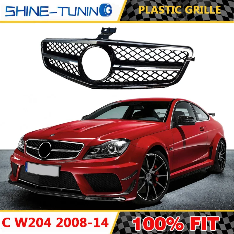 Kuhlergrill Geeignet Fur Mercedes C Klasse W204 C63 Amg Kuhlergrill Eine Chrom C180 C200 C230 C250 C280 C300 C350 Stil Mit Emblem Front Grill Mercedes Front Grill W204front Grill Mercedes Aliexpress