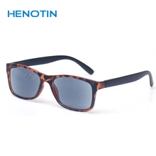 Солнцезащитные очки, очки для чтения, модные ретро очки, большие рамки для чтения, коричневые линзы, серые линзы, очки с солнцезащитными очками для мужчин и женщин