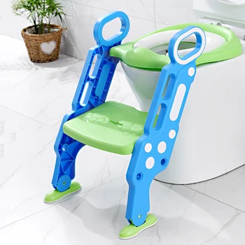 

Baby Potty Infant Kids Toilet Training Seat with Ladder Step Adjustable Ladder Portable Urinal Potty Training Seats for Children
