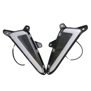 

2X Fit 2016- Up For Toyota C-Hr Chr Led Turn Signal Daytime Running Switchback Lights,White Light