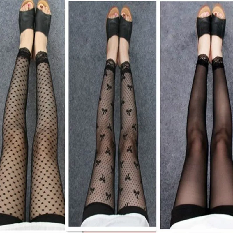 

2020 Female Spring Autumn New Lace Hollowed-out Breeches Net Gauze Anti-light Elasticity Thin Trousers Large Size Leggings Women