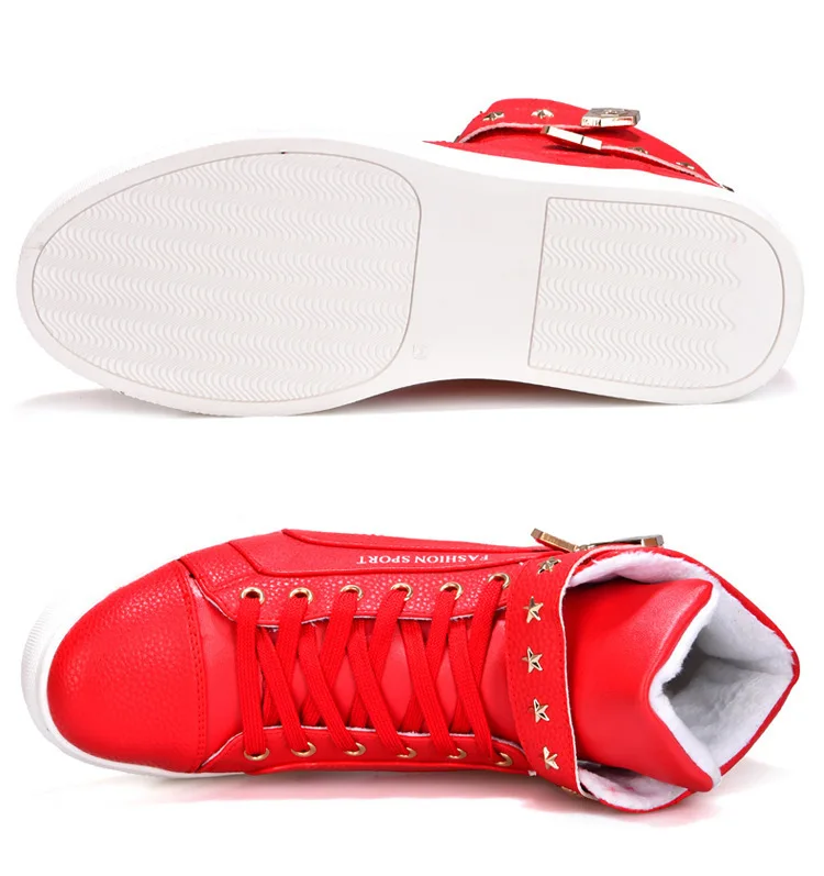 EUR39-45 мужские высокие модные кроссовки, тренд популярная удобная мужская повседневная обувь, уличная Нескользящая дышащая мужская обувь