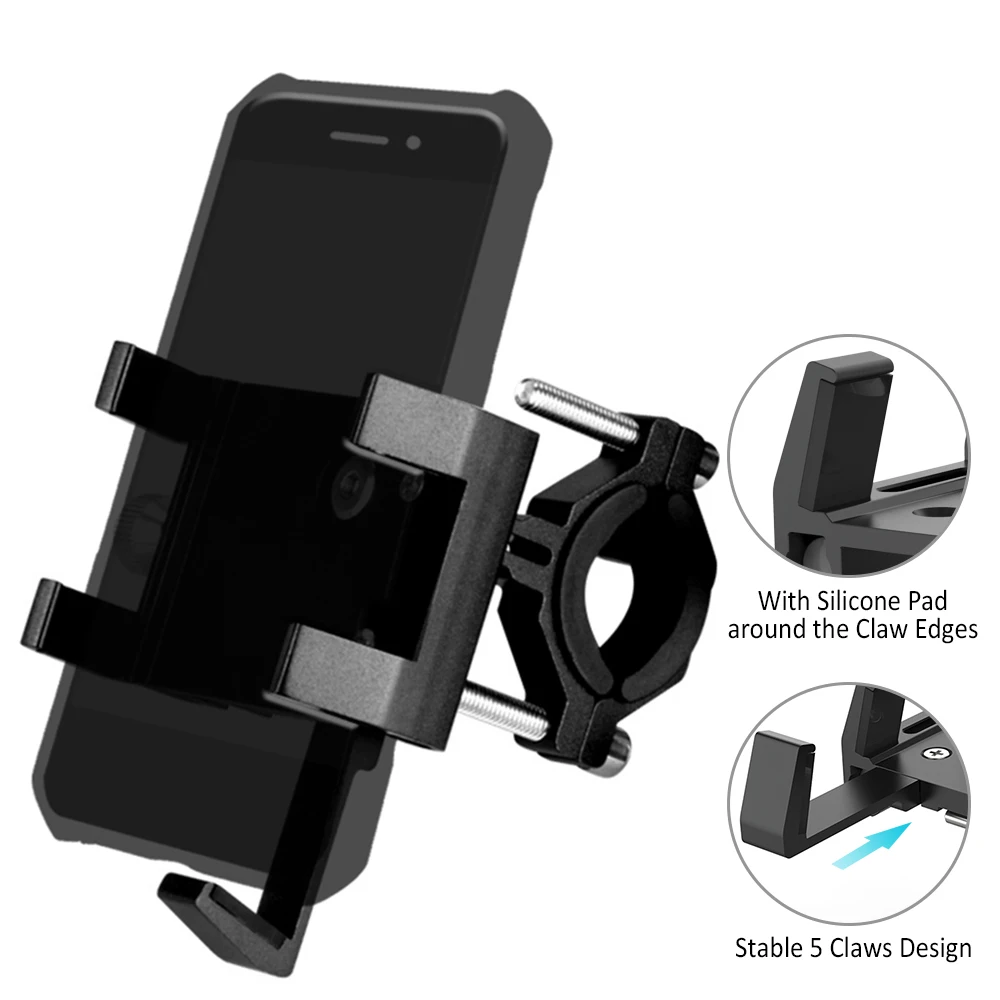 

Bike Phone Holder Bicycle Phone Seat 360° Rotating Phone Mount Holder With Aromatherapy Stick Handlebar Clip Stand Cellphone GPS