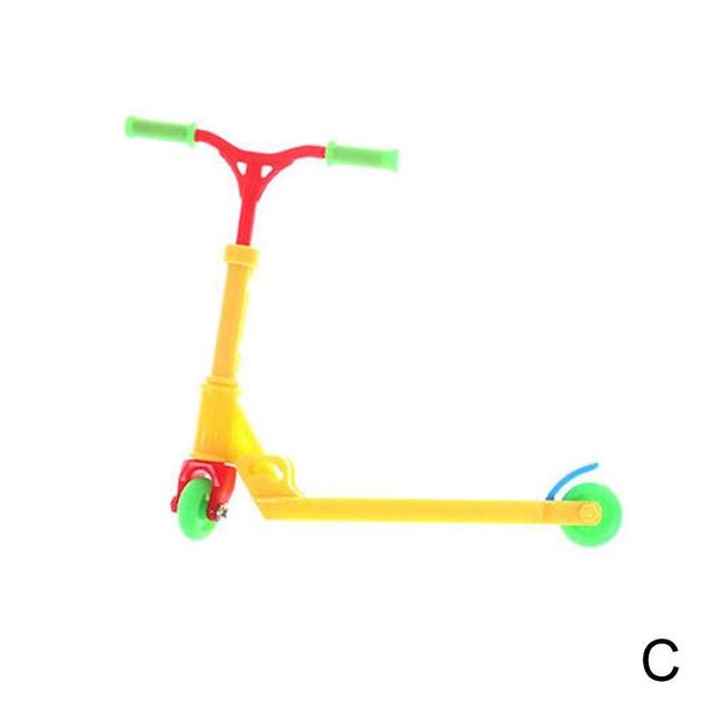 Scooter Two Wheels Scooter Children's Educational Bike Toy Skateboard Finger Scooter Fingerboard G8D8