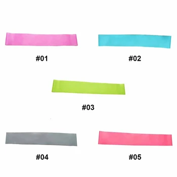 

Hot! 5 Colors Resistance Bands TPE High Elastic Fitness Yoga Latex Tube Ring Gym O-Ring Bodybuilding Workout Gym