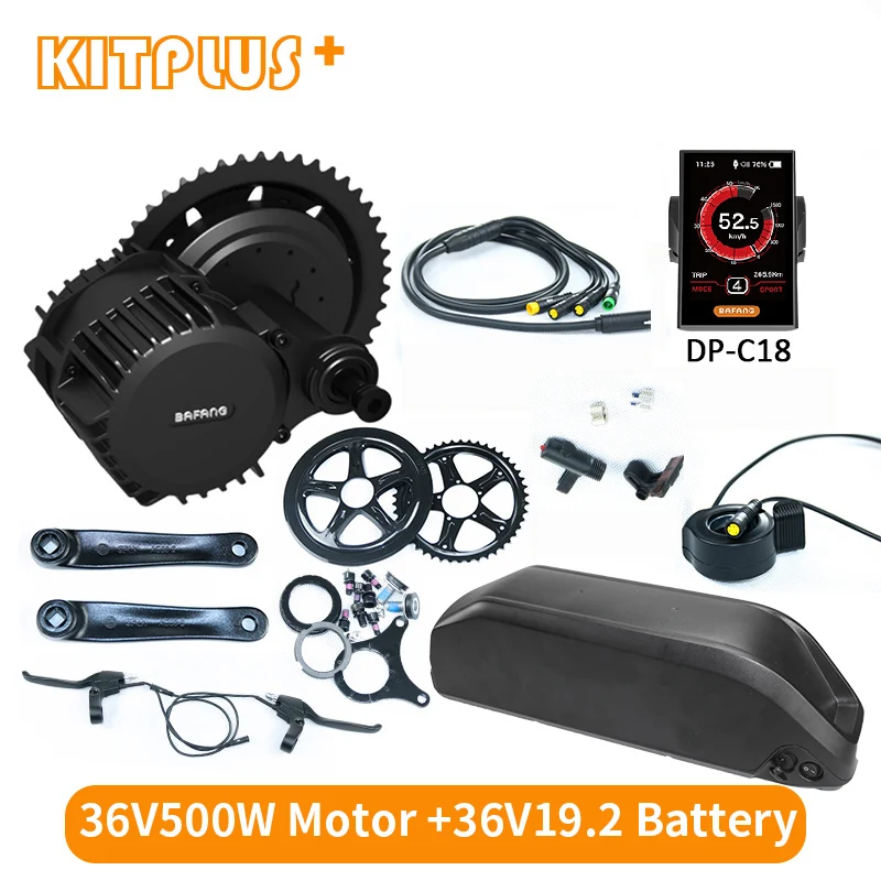 36V500W Bafang комплект велосипедной батареи 36 в 19 2 Ач электрический бесщеточный