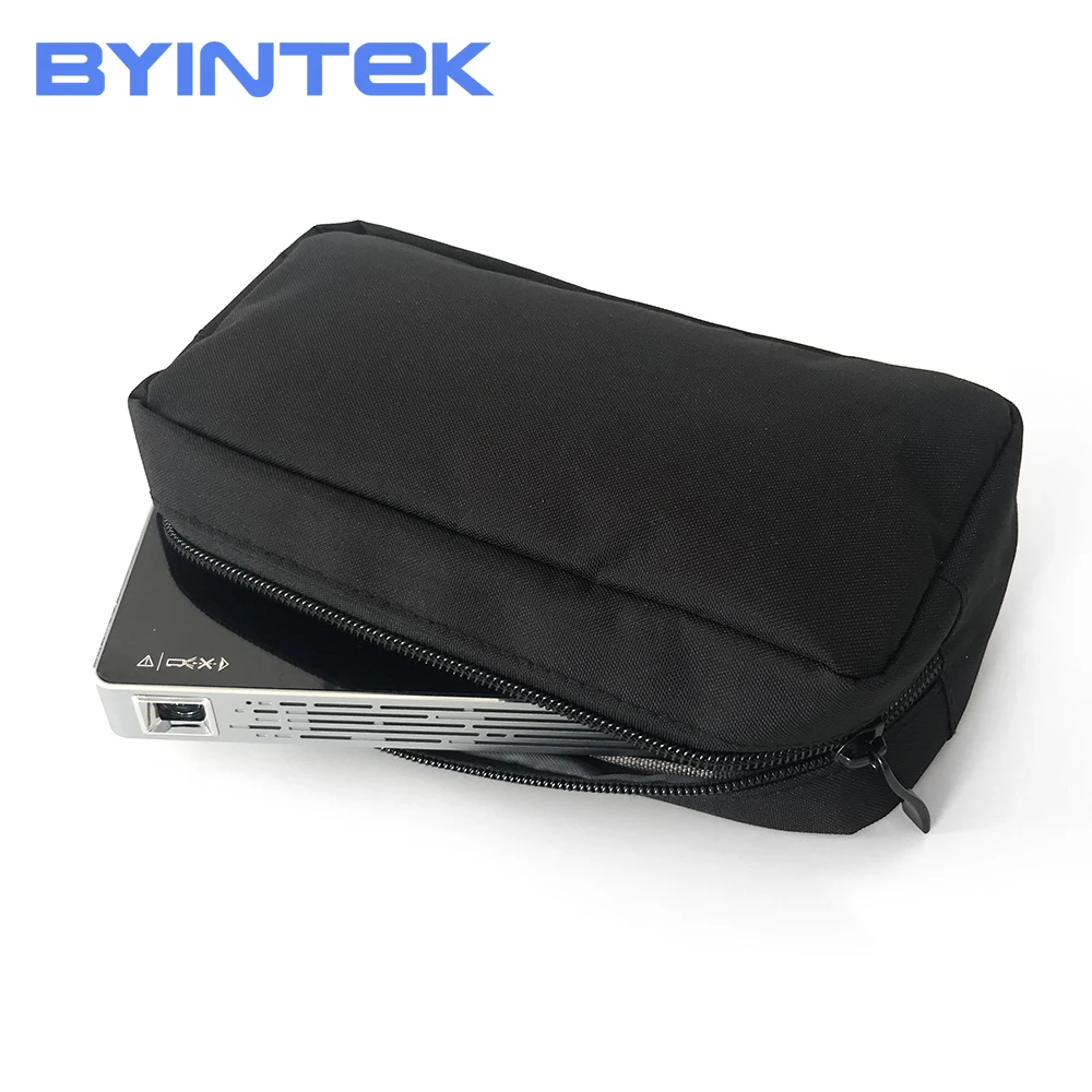 

BYINTEK Original Luxury Case Bag Portable Cloth Protection for Mini Projector UFO P10 P8I R7 (Projector is not included)