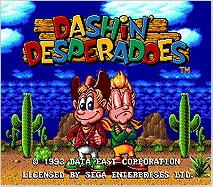 

Dashin Desperadoes 16 bit MD Game Card For Sega Mega Drive For Genesis
