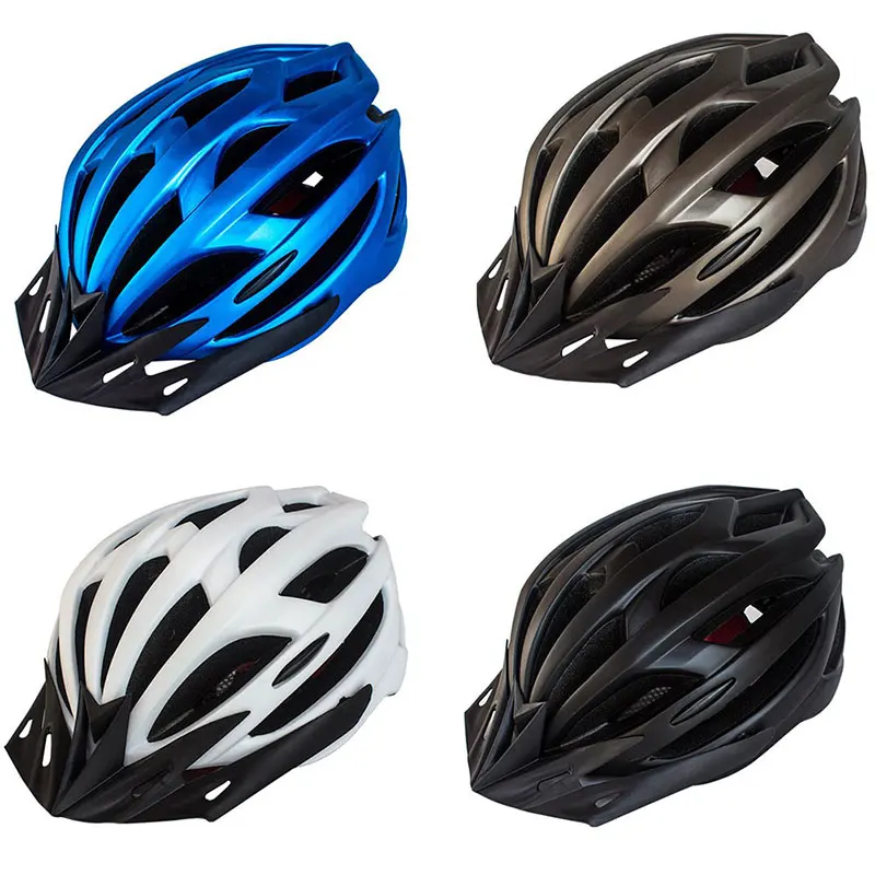 Cycling Bicycle Adult Mens Bike Helmet With Visor Mountain Motorcycle Helmet