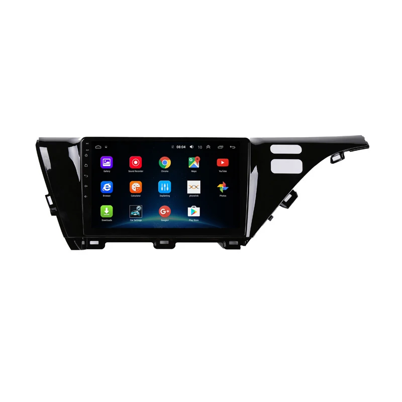 Clearance 10" 2.5D IPS Android 9.1 Car DVD Multimedia Player GPS For Toyota camry 2017 2018 audio radio with DSP 32EQ stereo navigation 17