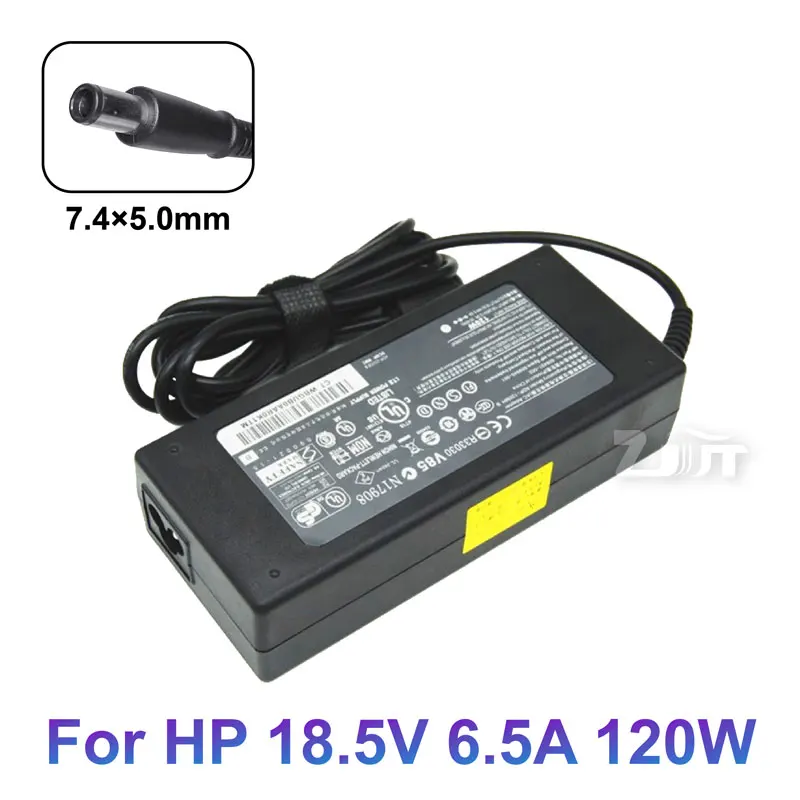 Блок питания для ноутбука HP Pavilion DV7 TC4400 NX6320 NX7400 NX8410 NX9420 Omni 18 5 120 В 7 4 А 0 Вт 100 * мм |