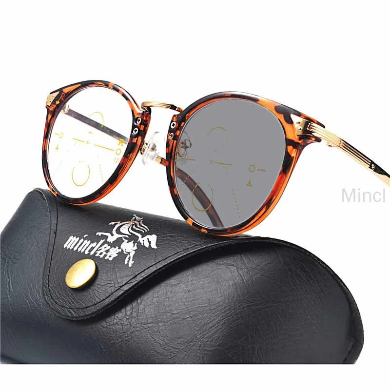 

Sun photochromic reading glasses retro big frame female fashion optical glasses frame progressive multifocal reading glasses NX