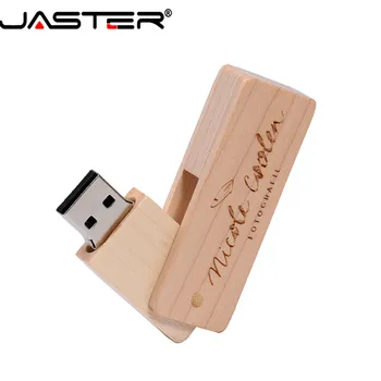 

JASTER (free custom logo) USB 2.0 wooden square saber model usb flash drive 4GB 8GB 16GB 32GB 64GB pendrive U disk gift