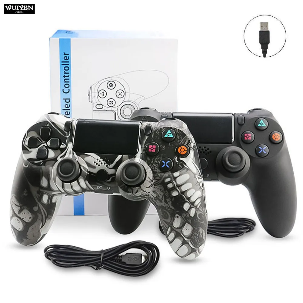 Bluetooth геймпад проводной джойстик usb джойстик для контроллера PS4 SONY Playstation 4 игровая консоль