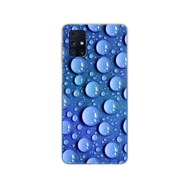 Samsung M31s Cases 6.5" Tpu Soft Silicon Back Phone Cover For Samsung Galaxy M31S GalaxyM31S M 31S m317f m317 Funda flower