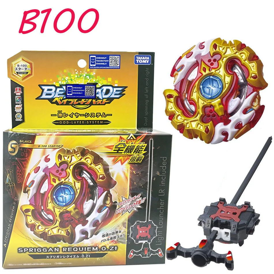 Takaratomy Beyblade Burst B-100 стартер Spriggan Requiem. 0.Zt bayblae B100 | Игрушки и хобби