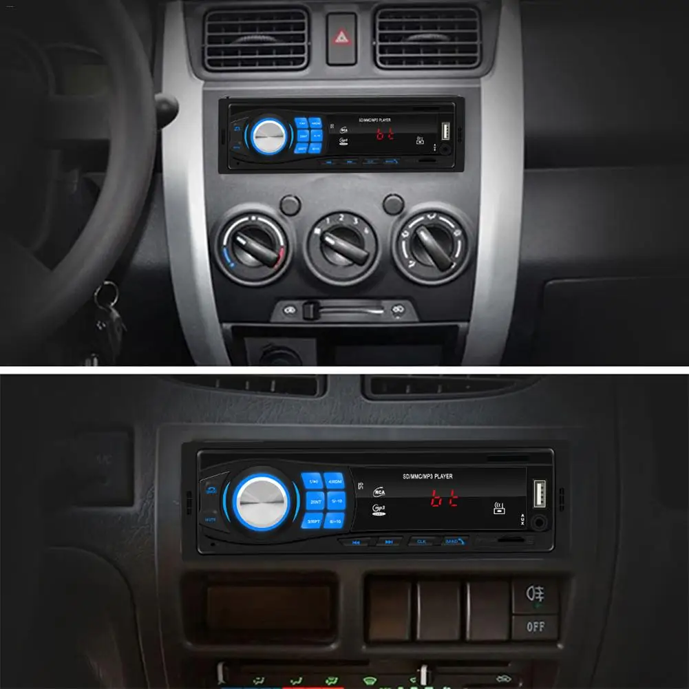12 В Авто Радио Dvd FM радио Bluetooth стерео плеер дистанционное управление SD USB AUX MP3 плеер