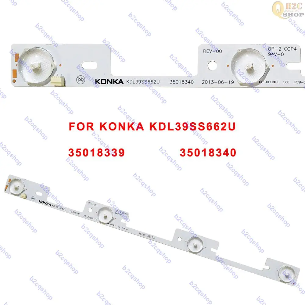 Светодиодная лента 327 мм для подсветки телевизора панель 35018339 Konka KDL40SS662U KDL39SS662U |